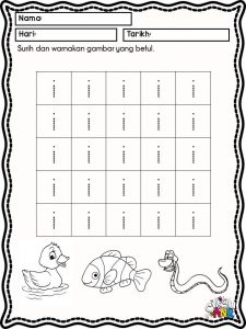 huruf vokal aeiou prasekolah pendidikan khas